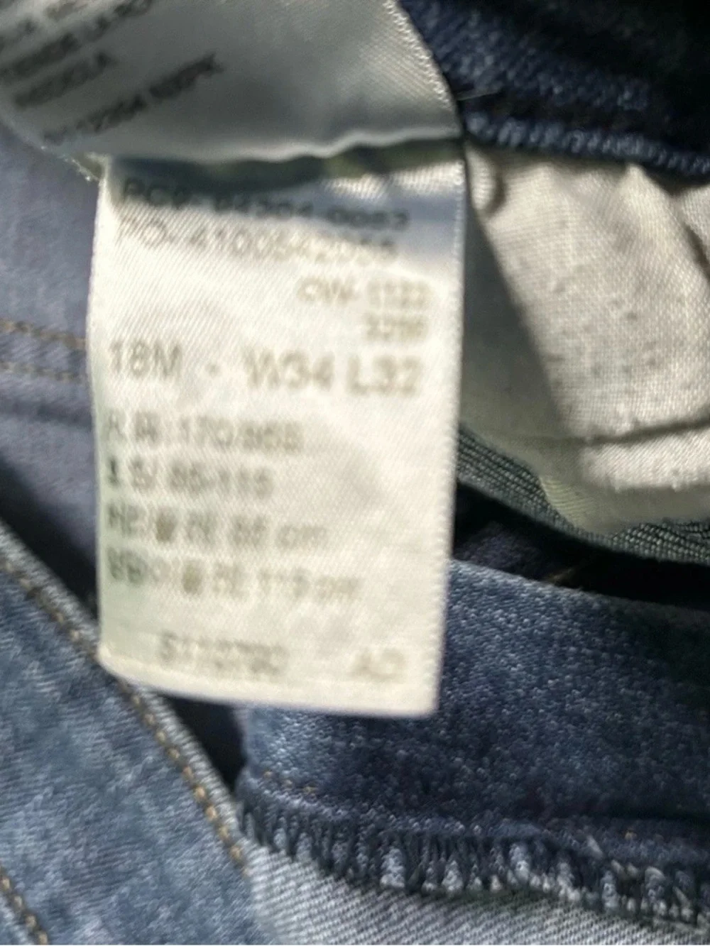 Men’s Levi’s Strauss Signature Blue Jeans Size 34x32